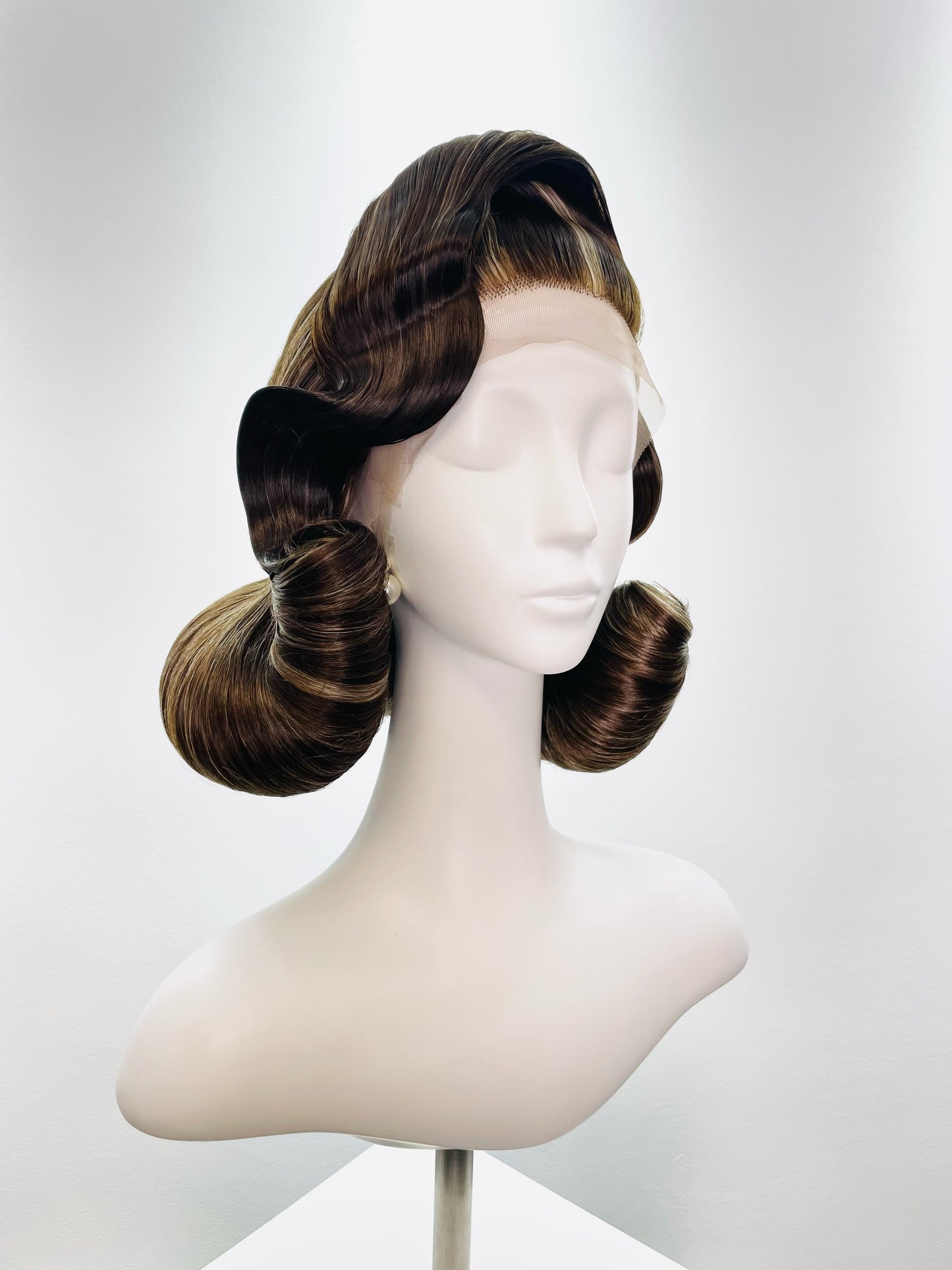 Decent French Hairstyle (Dark Brown)